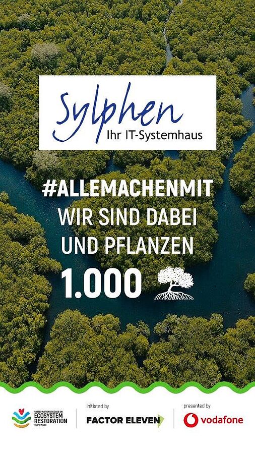 Wir pflanzen 1000 Bäume
