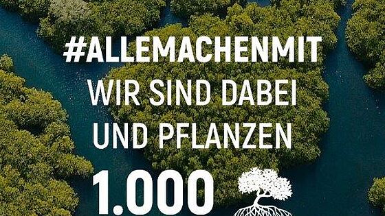 Wir pflanzen 1000 Bäume